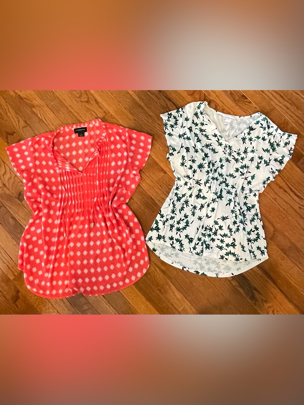 Liz Claiborne Short-Sleeve Blouse set
